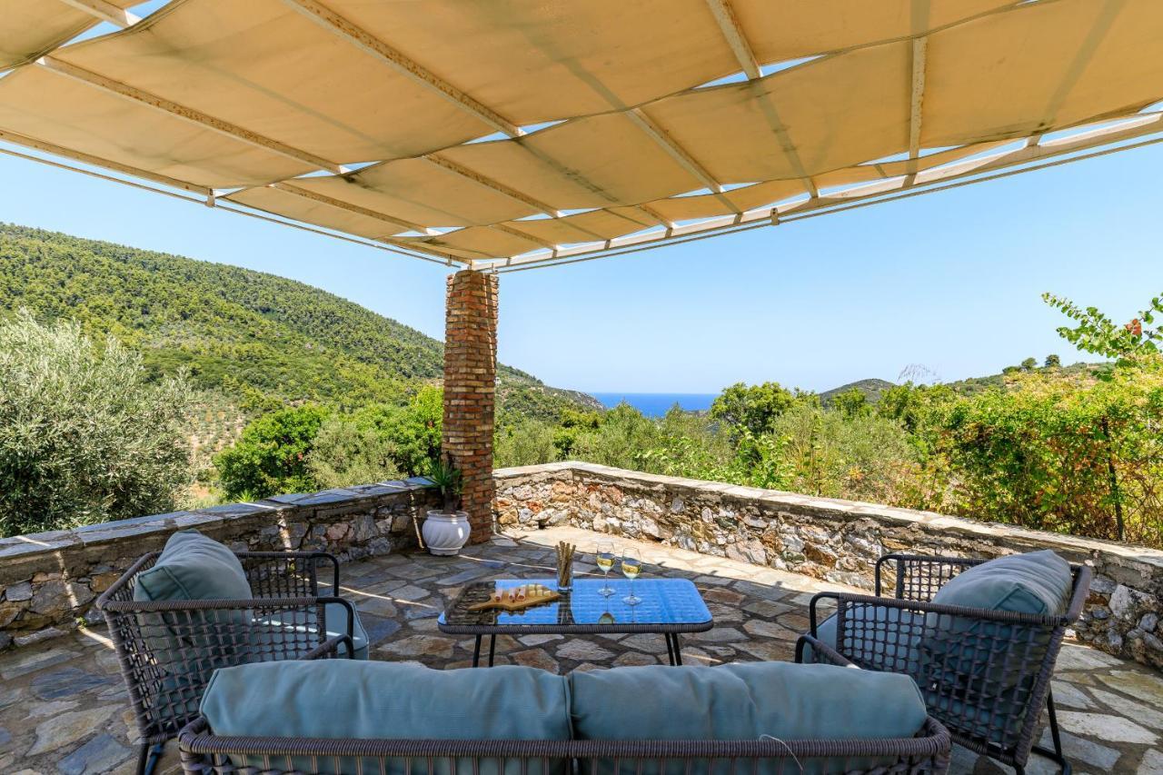 Villa Fotini Kalivi In Raches Panormos  Exterior foto
